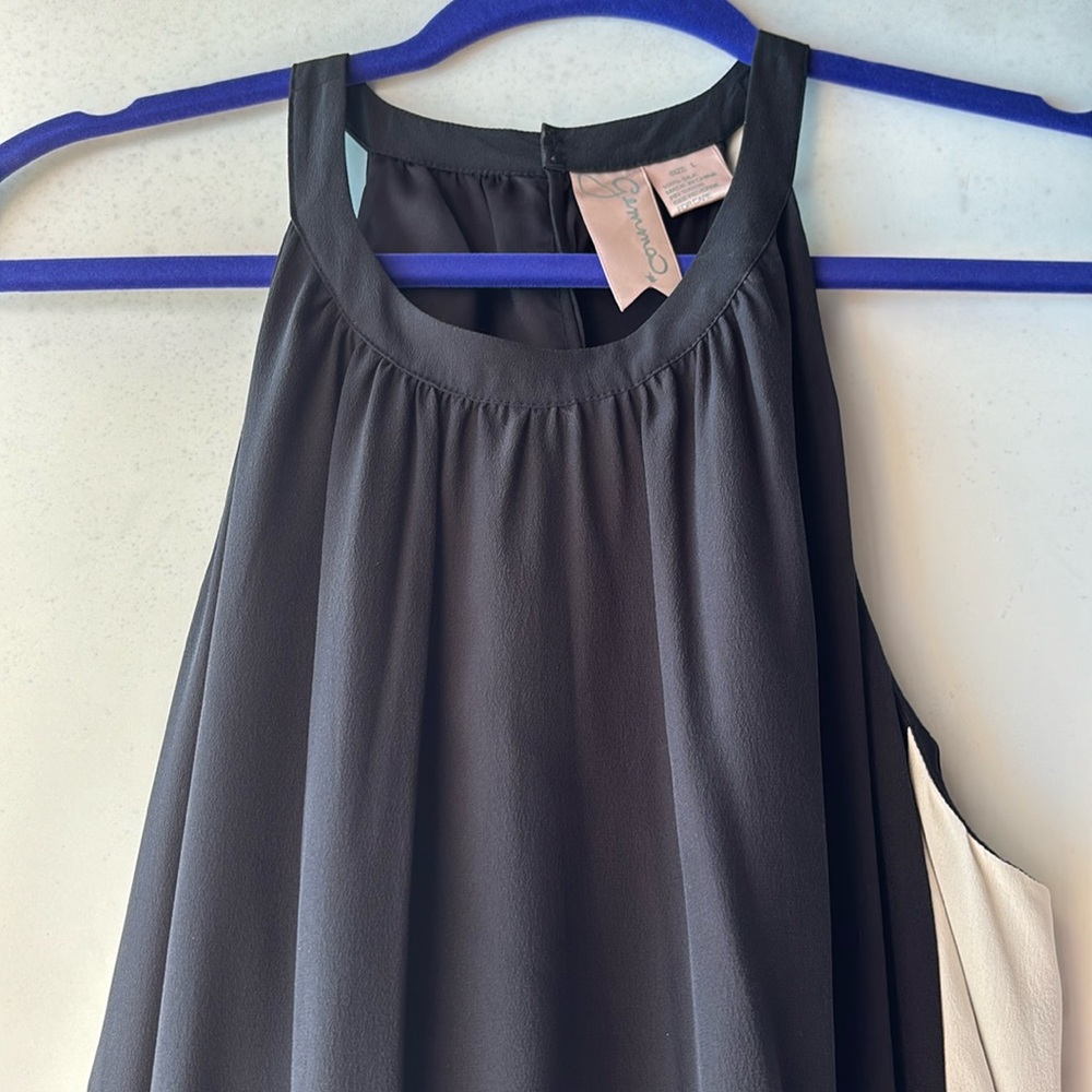 Gamma Finch Boutique Black and white summer dress